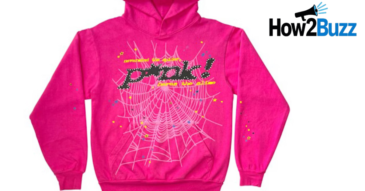 pink sp5der hoodie